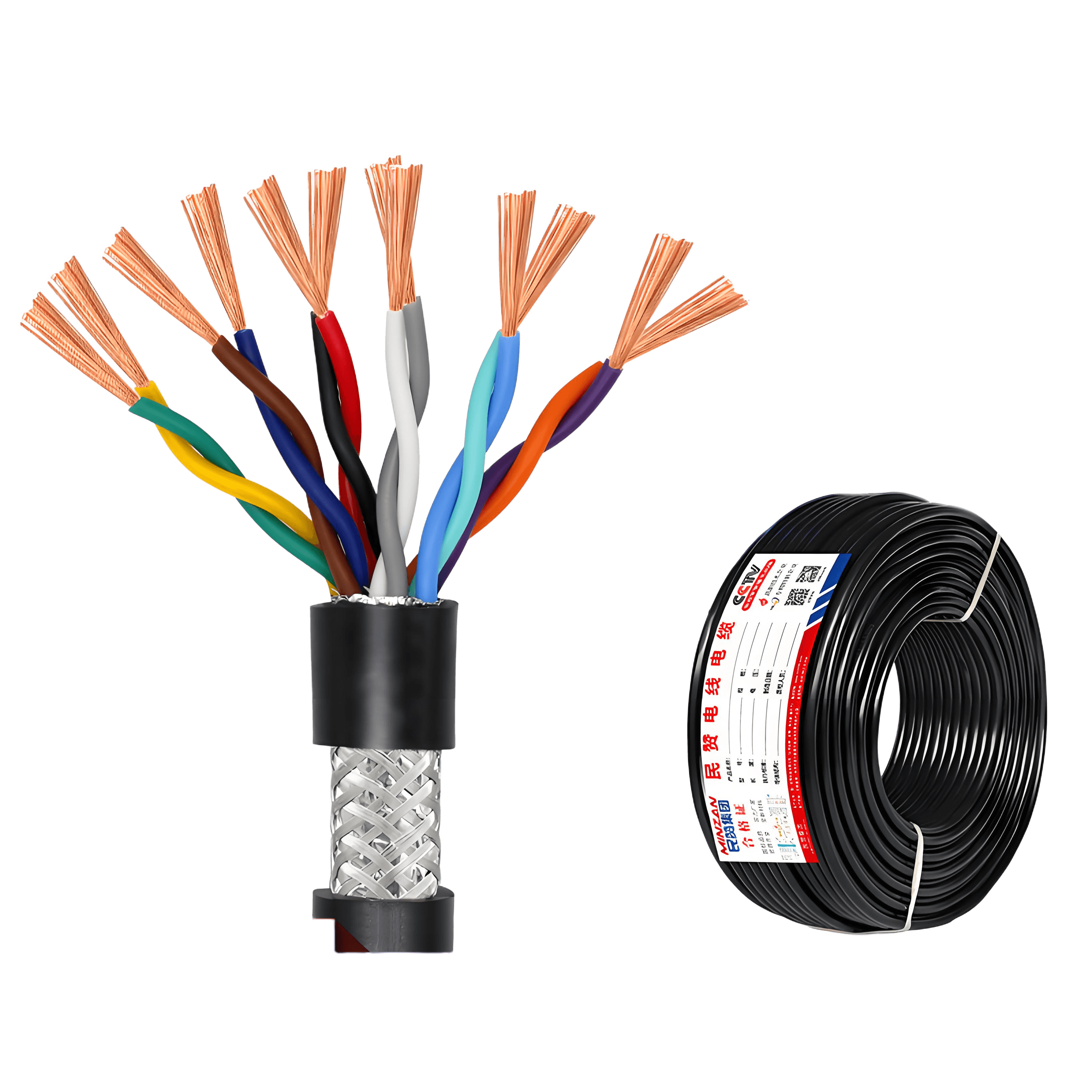 RVVSP twisted sheathed wire
